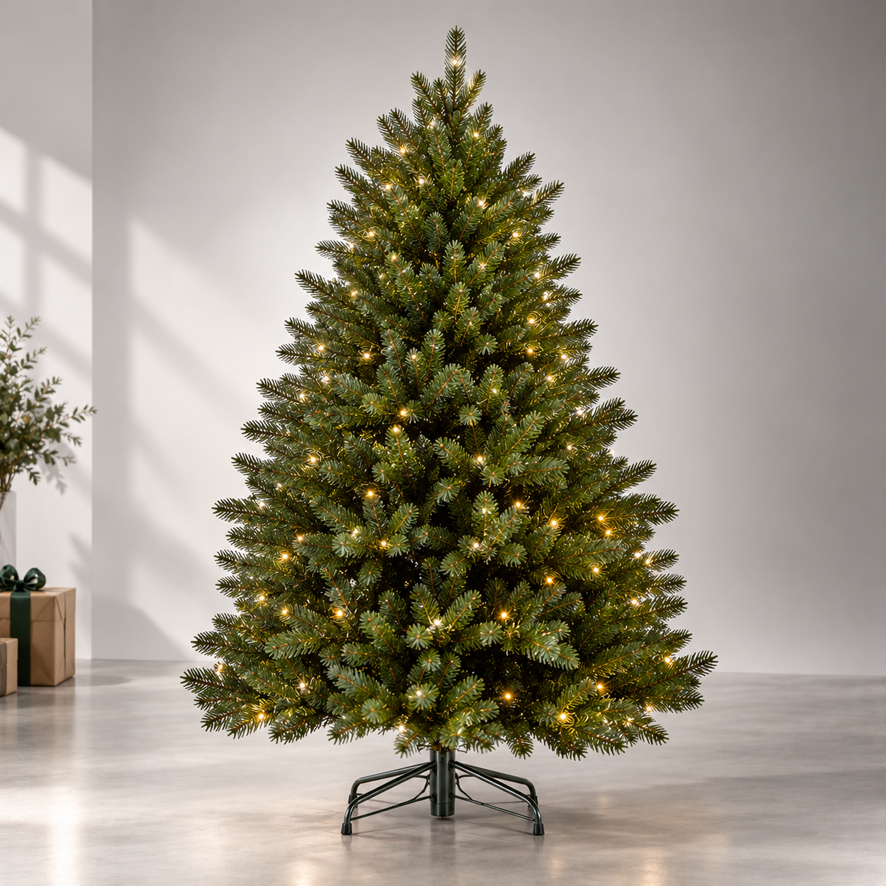 Pre-Lit Mini Christmas Tree – 3.5 ft